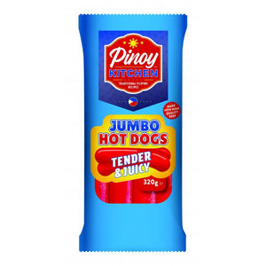 PINOY JUMBO HOT DOGS SAUSAGES 320GR