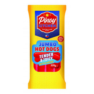 PINOY JUMBO HOT DOGS CHEESE SAUSAGES 320GR