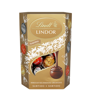 LINDT LINDOR ASSORTED CORNET 200G