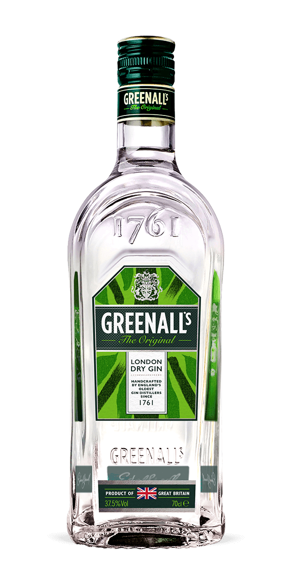 LONDON DRY GIN  GREENALL'S 1LT