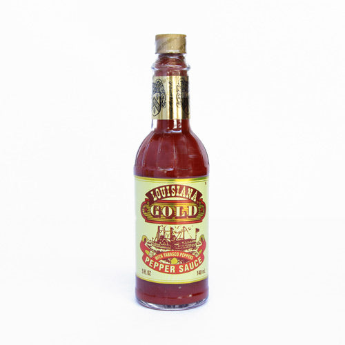 LOUISIANA GOLD HOT PEPPER SAUCE 2OZ