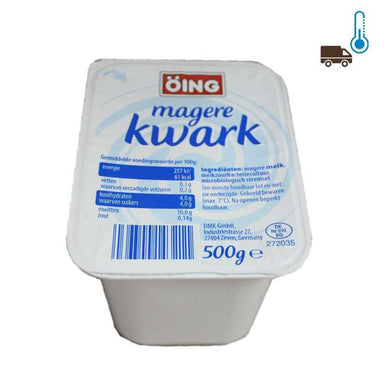 KWARK FRESH CHEESE 0% ONCTUEUX  500G