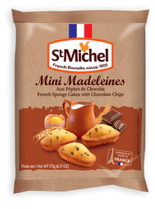 ST MICH SMALL CHOCO MADELEINE 18GX20PCS