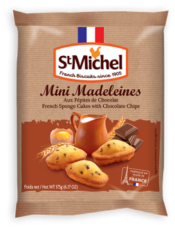 ST MICH SMALL CHOCO MADELEINE 18GX20PCS