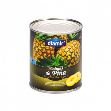 DIAMIR PINEAPPLE SLICES IN SYRUP 1KG