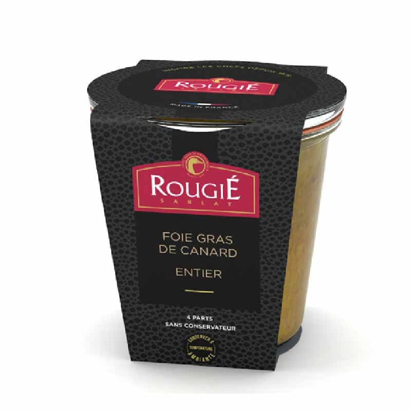 ROUGIE DUCK FOIE GRAS WHOLE 180G