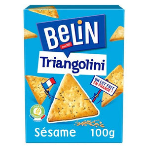 BELIN TRIANGOLINI SEASAME CRACKERS 100GR