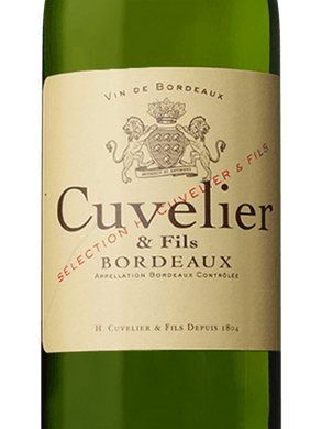 CUVELIER & FILS BORDEAUX BLANC 75CL