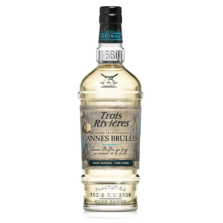 3 RIVIERES RUM BLANC CANNES BRULEES 70CL