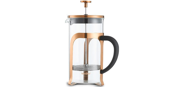 FRENCH PRESS COFFEE MACHINE COPPER 35CL